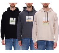 JACK & JONES Esterbro Newton Men's Hoodie Cotton Sweater with Originals Studio Print 12266801 Grey, Black or Beige