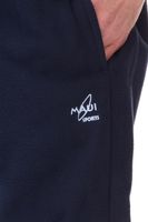 MAUI SPORTS Herren Fleece-Hose Freizeit-Jogger Homewear Oeko-Tex 100 zertifiziert 9087474 Blau oder Grau