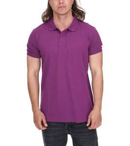 ELEVATE Calgary Polo da uomo in cotone piqué 200 g/m² 3808038 viola