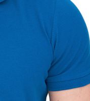 ELEVATE Calgary Herren Polo-Shirt Baumwolle Polo-Hemd Pique-Strick 200 g/m² 3808052 Blau