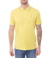 U.S. POLO ASSN. Polo da uomo, camicia basica, camicia in cotone, camicia a maniche corte in vari colori