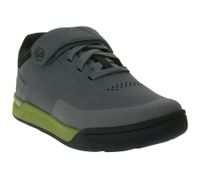 Zapatillas de ciclismo para hombre UP Link/Roost sin igual, suela de EVA, zapatillas de MTB, zapatillas deportivas con absorción de vibraciones y OrthoLite Bicycle Sport con cierre de velcro, gris oscuro/verde, azul oscuro/gris