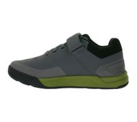 Zapatillas de ciclismo para hombre UP Link/Roost sin igual, suela de EVA, zapatillas de MTB, zapatillas deportivas con absorción de vibraciones y OrthoLite Bicycle Sport con cierre de velcro, gris oscuro/verde, azul oscuro/gris