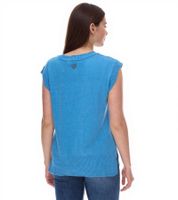 ALIFE AND KICKIN AudraAK Damen Strick-Pullunder mit V-Ausschnitt Sommer-Shirt 66809103 Blau