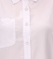 OTTO Damen Blusenkleid Sommer-Bluse mit Kent-Kragen Langarm-Shirt 89347006 Weiß