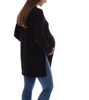 nine 9 months women's maternity sweater with large slit knitted sweater maternity fashion 46551556 black