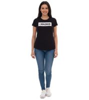 PUMA City women's cotton shirt with Praha/Prague, Paris, Vienna or Madrid lettering, short-sleeved shirt, round neck shirt 575957 white or black