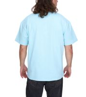 KEINE LIEBE Universe City e Broken Heart Club Maglietta da uomo in cotone con accenti colorati T-shirt girocollo Maglietta a maniche corte KLTS10 in giallo, verde, blu, rosso, viola o grigio