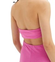 abito lungo estivo da donna con scollo all'americana e schiena stravagante maxi abito 905374 rosa