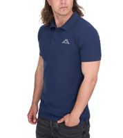 Kappa Men's Cotton Polo with Small Embroidery Polo Shirt Polo Shirt Short Sleeve Shirt Pique Knit 303173NC White, Black, Dark Blue or Green