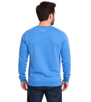 HACKETT LONDON GOLF Pull en coton à col en V et manches longues pour homme HMX5000D Bleu