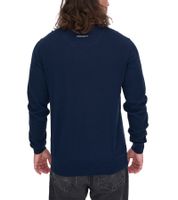 HACKETT LONDON GOLF Pull en coton à col en V et manches longues pour homme HMX500D Noir, bleu ou bleu foncé