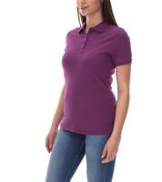 ELEVATE Calgary Women's Cotton Polo Shirt, Pique Knit, 200 g/m², Pink-Blush, Purple, or Blue