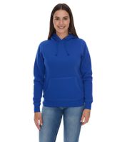 Elevate Charon Women's Hoodie, Simple Cotton Pullover with Kangaroo Pocket, Sweater 3823452 Blue