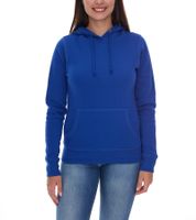 Elevate Charon Women's Hoodie, Simple Cotton Pullover with Kangaroo Pocket, Sweater 3823452 Blue