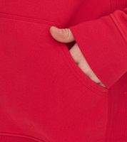 Elevate Arora Men's Hooded Sweatshirt, Plain Cotton Jacket, Pullover, 3821125 Red