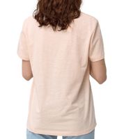 Camiseta de mujer RE:COVERED X MARVEL con estampado "Pop Art Portrait" de algodón, manga corta, MMMARV1125, rosa