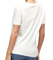 RE:COVERED X MARVEL T-shirt da donna con stampa "Black Widow" Maglietta in cotone Maglietta a maniche corte RCDIF2074 Ecru-Bianco