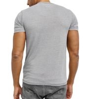 RE:COVERED X Camiseta de hombre de la Copa Mundial de la FIFA 1990 con estampado de balón grande, algodón, manga corta, PCFFA134, gris