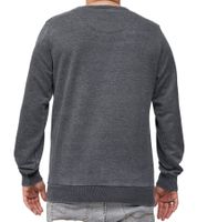 RE:COVERED X Jurassic Park - Sudadera de cuello redondo para hombre con estampado vintage de T-Rex de 1993, manga larga, MMUNV1960, gris oscuro