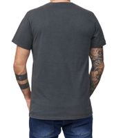 RE:COVERED X Jurassic Park T-Shirt Herren Rundhals-Shirt mit ‎‎"Raptors on Tour 1993"-Print Baumwoll-Shirt MMUNV1946 Grau