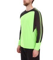masita Herren Fitness-Pullover mit ClimaTech+ Technologie Langarm-Shirt Sport-Trikot Torwarttrikot 8516-4215 Neon-Grün/Schwarz