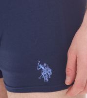 Confezione da 2 maglie U.S. POLO ASSN. Boxer da uomo in cotone traspirante 011601_US16133_02 999 blu scuro/azzurro/rosso