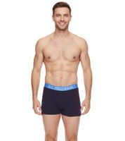 Lot de 2 U.S. POLO ASSN. Boxer homme en coton respirant 011601_US16133_02 999 Noir/Bleu clair