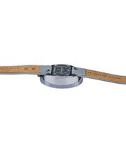 Pierre Cardin women's watch with a modern dial, analog quartz watch with a leather strap, 3 ATM, 32 mm CMA.000, pink, red, or gray