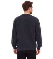 Pull basique homme STONES, pull moderne en coton, chemise à manches longues, 400 g/m², gris foncé