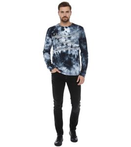ROCKUPY Maglione Uomo Maglione Cotone Fatto in Tessuto Sottile Maglione Tutti i Giorni 393823 Grigio