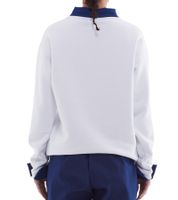 ROCKUPY Damen Sweatshirt Baumwoll-Shirt Winter-Sweater mit Logo-Stickerei RPW20_040302 001 Weiß