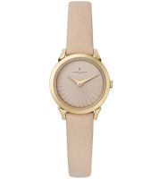 Orologio da donna Pierre Cardin con quadrante semplice, orologio analogico al quarzo con cinturino in pelle, 3ATM 27mm CPI.250 beige, nero, bianco, rosa