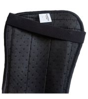 masita TEXAS parastinchi con chiusura in velcro e ammortizzatore EVA 7101 Nero/Rosso/Bianco