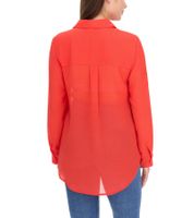 Aniston Women's Summer Blouse, Stylish Chiffon Blouse, Long-Sleeved Shirt, 14124228 Red
