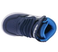 adidas Hoops Mid 3.0 AC Kinder Turnschuhe Retro Kleinkinder-Sneaker für Mädchen und Jungen Baby-Schuhe GW0406 Dunkelblau
