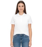 ELEVATE Helios Damen Polo-Shirt Baumwolle Polo-Hemd Pique-Strick 180 g/m² 3810701 Weiß