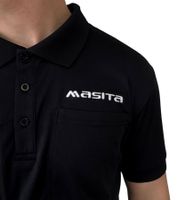 Masita T-shirt fitness da uomo con tecnologia ClimaTech+, maglietta sportiva a maniche corte, 2014, 1500, nera