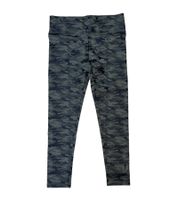 Leggings da donna ROCKUPY, pantaloni da fitness alla moda in look mimetico, pantaloni da allenamento 393230 viola o verde