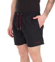 Pierre Cardin Herren Schwimm-Hose Badehose stylische Schwimm-Shorts LA206710 Schwarz