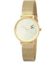 Orologio da donna Pierre Cardin con abbreviazione del marchio sul quadrante, orologio analogico al quarzo con bracciale in acciaio inossidabile, 3ATM 31mm, oro, oro rosa