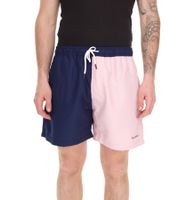 Pierre Cardin Herren Camouflage Schwimm-Hose Badehose Schwimm-Shorts Blau/Khaki-Grün, Khaki/Grün, Navy/Rot oder Navy/Pink