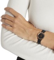 Orologio da donna Pierre Cardin con quadrante semplice, orologio analogico al quarzo con bracciale in acciaio inossidabile, 3ATM 27mm CPI.25, nero/oro o oro