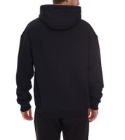 Giacca oversize da uomo STONES, moderna giacca in cotone 400gsm con cappuccio e ricamo logo, marrone chiaro