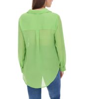 Aniston SELECTED camicetta estiva da donna a maniche lunghe con colletto Kent camicetta estiva basic 71710315 Verde