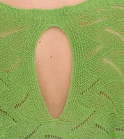 Aniston Women's Long-Sleeved Shirt with Back Cut-Out, Everyday Sweater, Summer Shirt, 48676348 Green