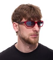 Adidas Sunglasses for Men and Women: Rectangular Gradient Sunglasses with Mirrored UVA & UVB Protection in Red, Black, or Turquoise