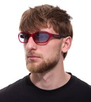Adidas Sunglasses for Men and Women: Rectangular Gradient Sunglasses with Mirrored UVA & UVB Protection in Red, Black, or Turquoise