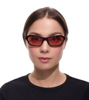 Adidas Sunglasses for Men and Women: Rectangular Gradient Sunglasses with Mirrored UVA & UVB Protection in Red, Black, or Turquoise