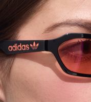 Adidas Sunglasses for Men and Women: Rectangular Gradient Sunglasses with Mirrored UVA & UVB Protection in Red, Black, or Turquoise